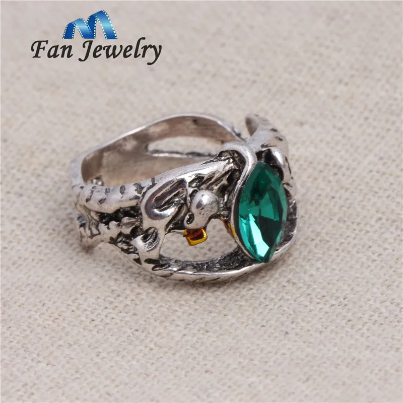 Оптовая продажа для Арагорн Кольцо фильмы ювелирных 028JZ|ring findings|ring rockring lead |
