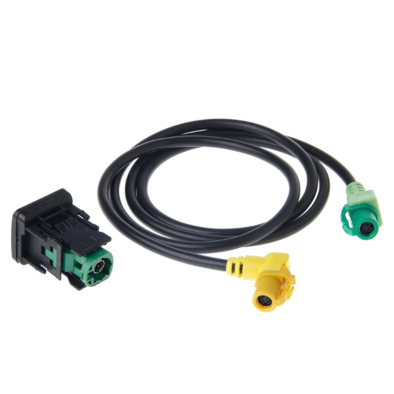 Горячая OEM переключатель кабель USB подходит для VW GOLF JETTA SCIROCCO RCD510 RNS315 MK5 MK6 Damom qinquan
