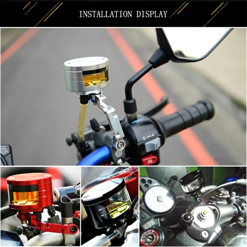 2 шт. Универсальный Мотоцикл с ЧПУ масляный стаканчик тормозной жидкости