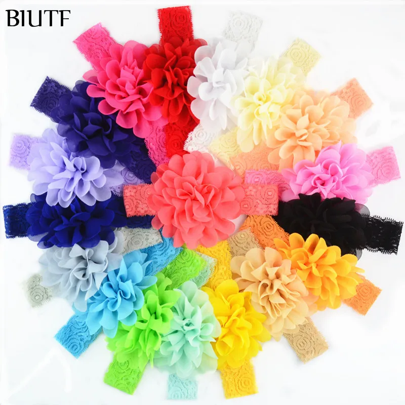 Новейшая повязка на голову для девочек детские аксессуары волос кружевная