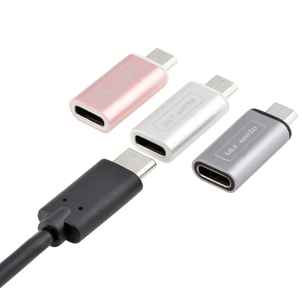 Алюминиевый адаптер USB Type C USB-C разъемом Micro 2 0 для синхронизации данных и зарядки |