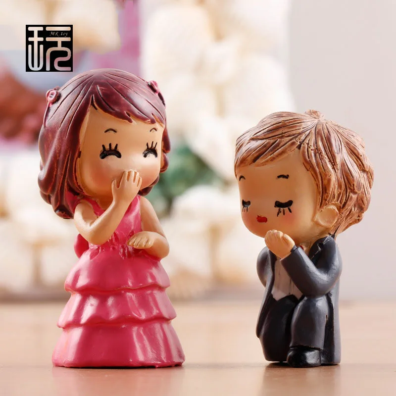 Свадебные фигурки для влюбленных подарок на День святого Валентина сказочного