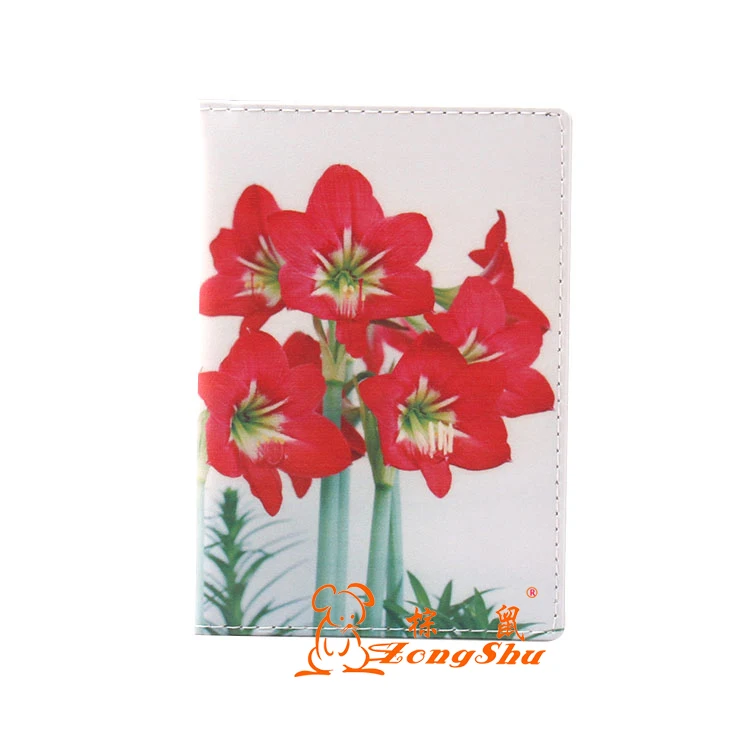zongshu multiple family cheap luxury passport cover wallet cute pu leather customized travel holder case | Багаж и сумки