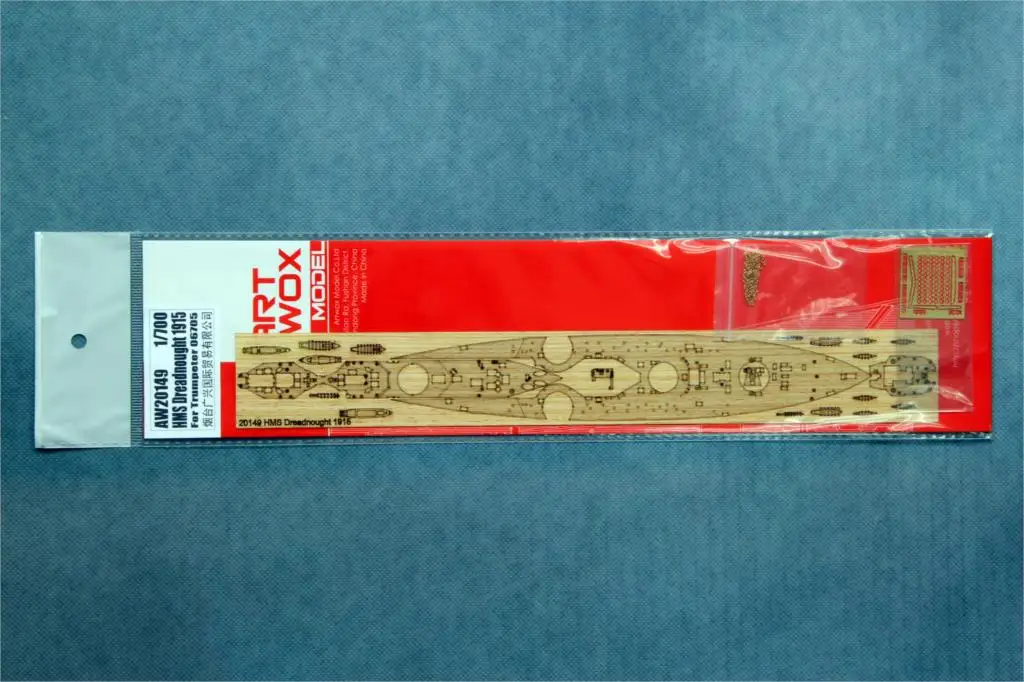 ARTWOX Trumpeter 06705 Британский HMS Dreadnought 1915 деревянная колода AW20149|hms 1|decking wood |