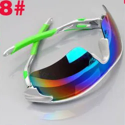XINTOWN UV400 9 цветов унисекс свободный размер Спорт на открытом воздухе Велоспорт велосипед езда солнцезащитные очки - Цвет: Розовый
