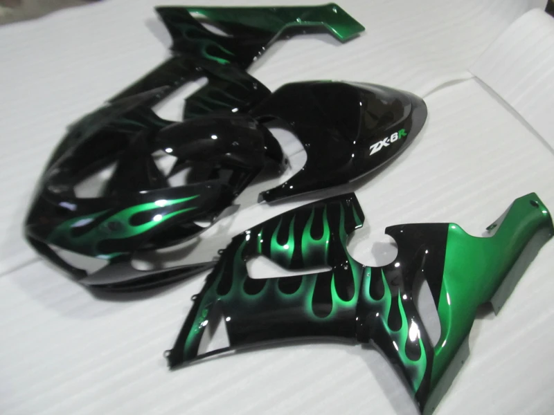 Комплекты обтекателей с рисунком на заказ для Kawasaki NINJA ZX 6R 2005 2006 zx6r 05 06 комплект