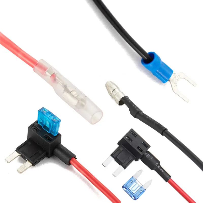 3 2m 12v 24v to 5v 2 5a mini micro usb car dash camera charger adapter cam hard wire dvr hardwire kit for xiaomi 70mai yi 360 free global shipping