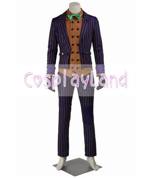 Бэтмен Аркхэм рыцарь в стиле Джокер Косплэй Хэллоуина Костюм с Бэтменом взрослых