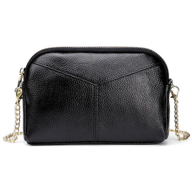 Сумка мессенджер женская из натуральной кожи саквояж на одно плечо милый