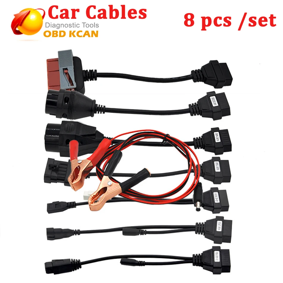 Автомобильный диагностический кабель TCS CDP для VCI OBD2 кабели полный комплект