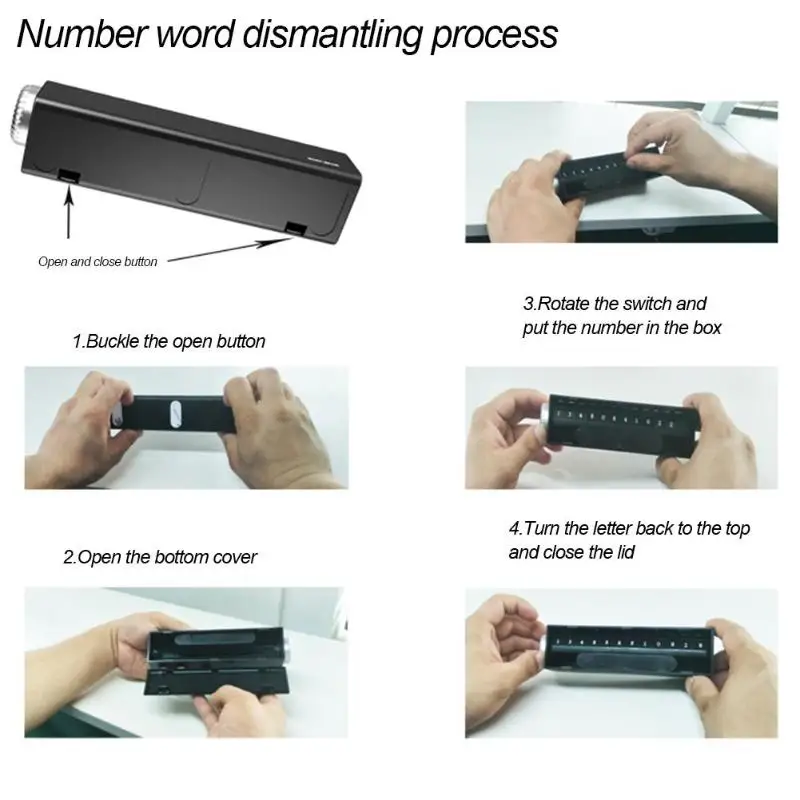 1 шт. вращающаяся карточка с телефоном для временной парковки номерной знак