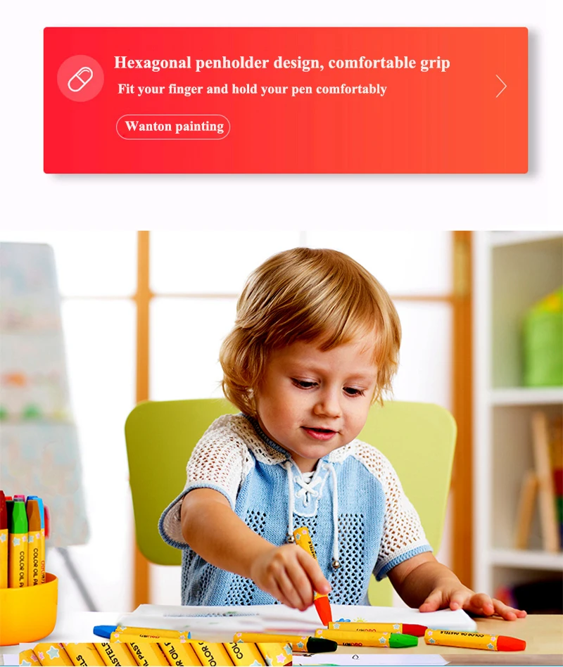 Deli 72090 цветные масляные пастели, цветные карандаши, масляные пастели, цветные восковые мелки, цветные карандаши для рисования, 12-36 цветов на выбор