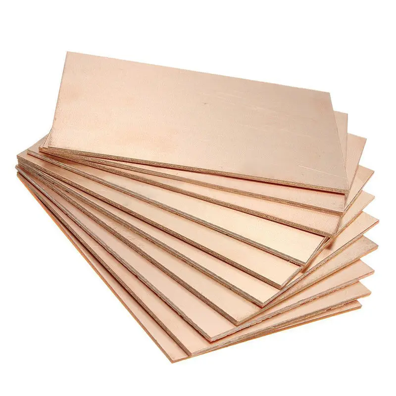 10 шт. односторонние медные печатные платы одна печатная плата ламинат 70x100x1 5 мм