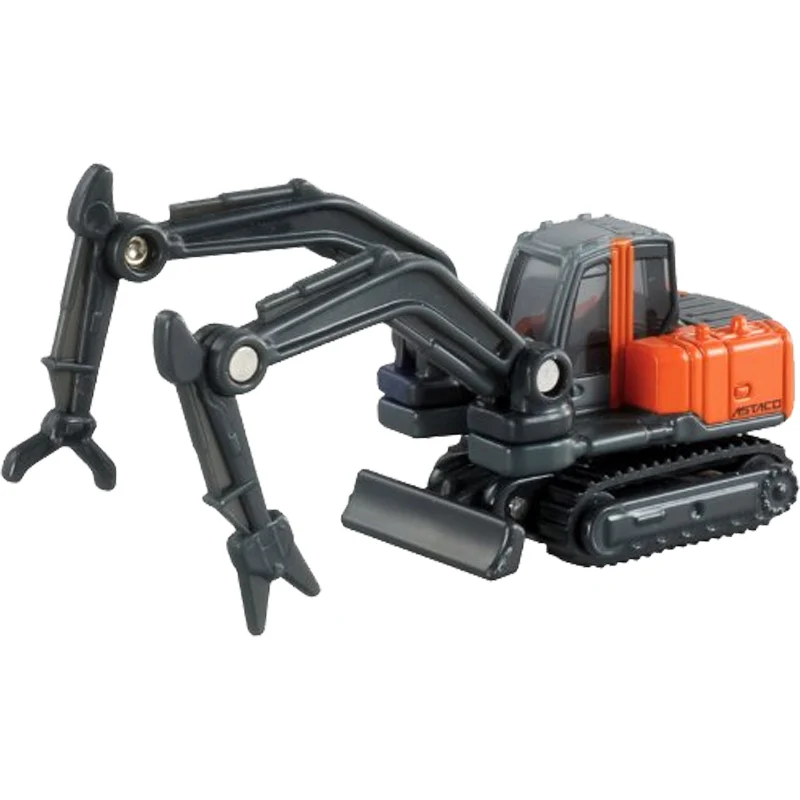 Takara Tomy Tomica 1/90 HITACHI машина с двойным рычагом Astaco металлическая литая модель