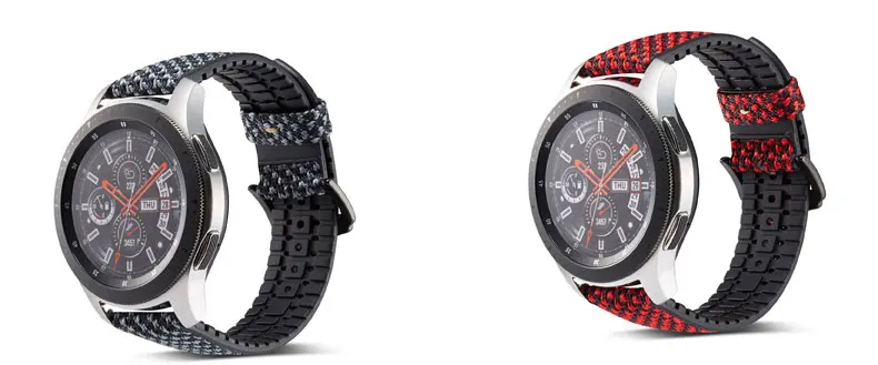 22 мм Универсальный браслет для samsung Galaxy Watch 46 мм/gear S3 Classic/S3 Frontier huawei watch gt ремешок силиконовый браслет