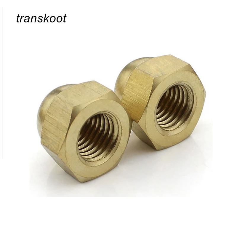100 шт. 50 гайки для шестигранных колпачков|brass cap nut|acorn nuthex nut |