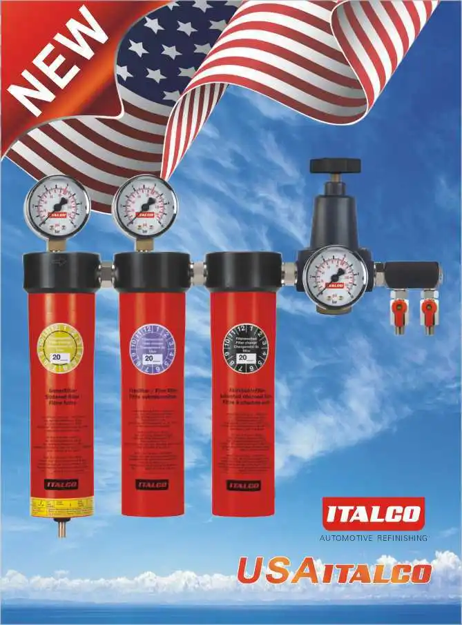 Профессиональный воздушный фильтр italco ac6003 удалить масло воды микро грязи масла