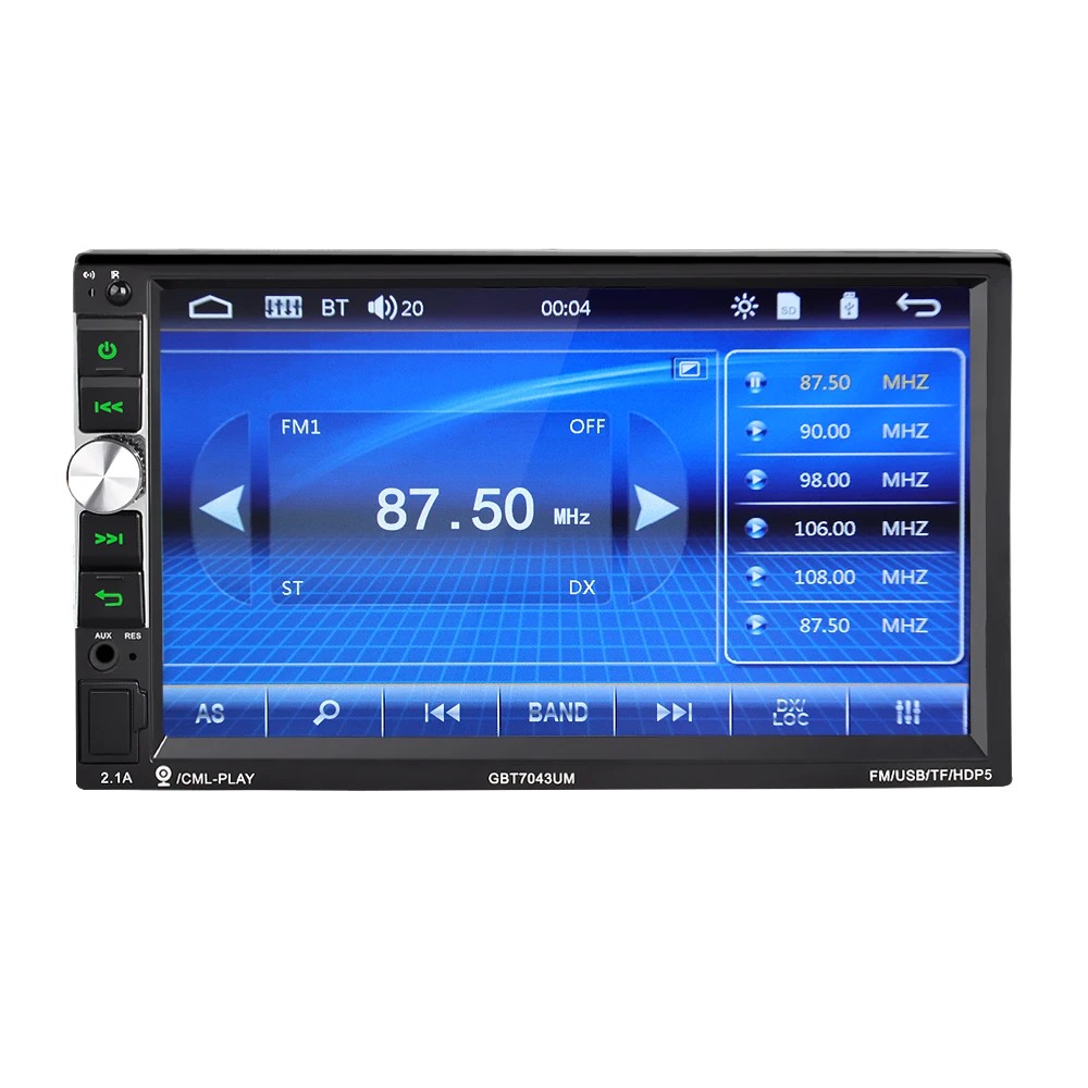 Авторадио 2 din 7 &quotсенсорный экран estereo para авто bluetooth MP5 плеер Зеркало Ссылка камера