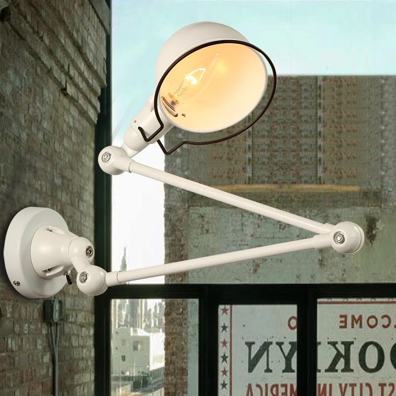 Светодиодный настенный светильник RH loft e14 настенная лампа с механическим рычагом