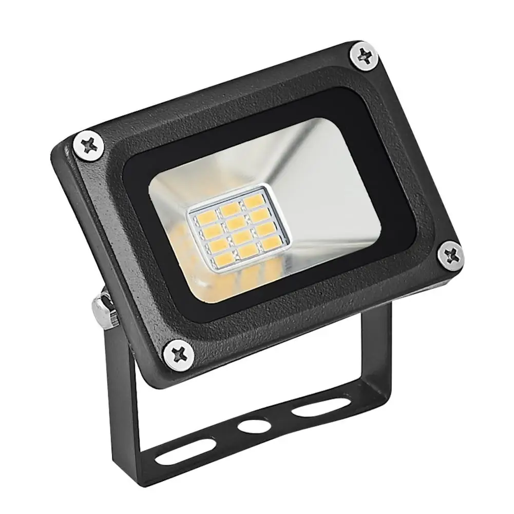 

1PC 12V 10W LED Floodlights Spotlight Led Waterproof IP65 LED Flood Light Garden Street Landscape Outdoor Warmwhite Floodlight