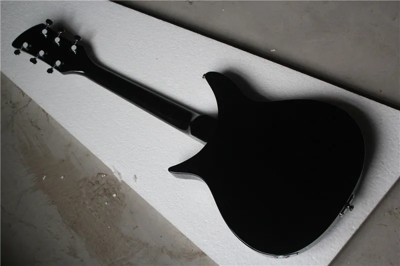 Китайский завод гитары custom shop custpm черный 3 пикапа 325 330 РИК 6 струн электрогитара