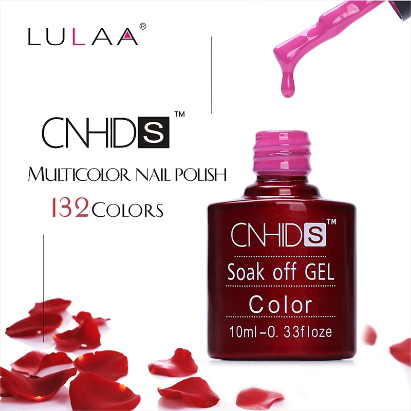Lulaa Лаки для ногтей маникюр Инструменты комплект 5 цветов 10 мл Soak Off Gel Nail + 9 Вт