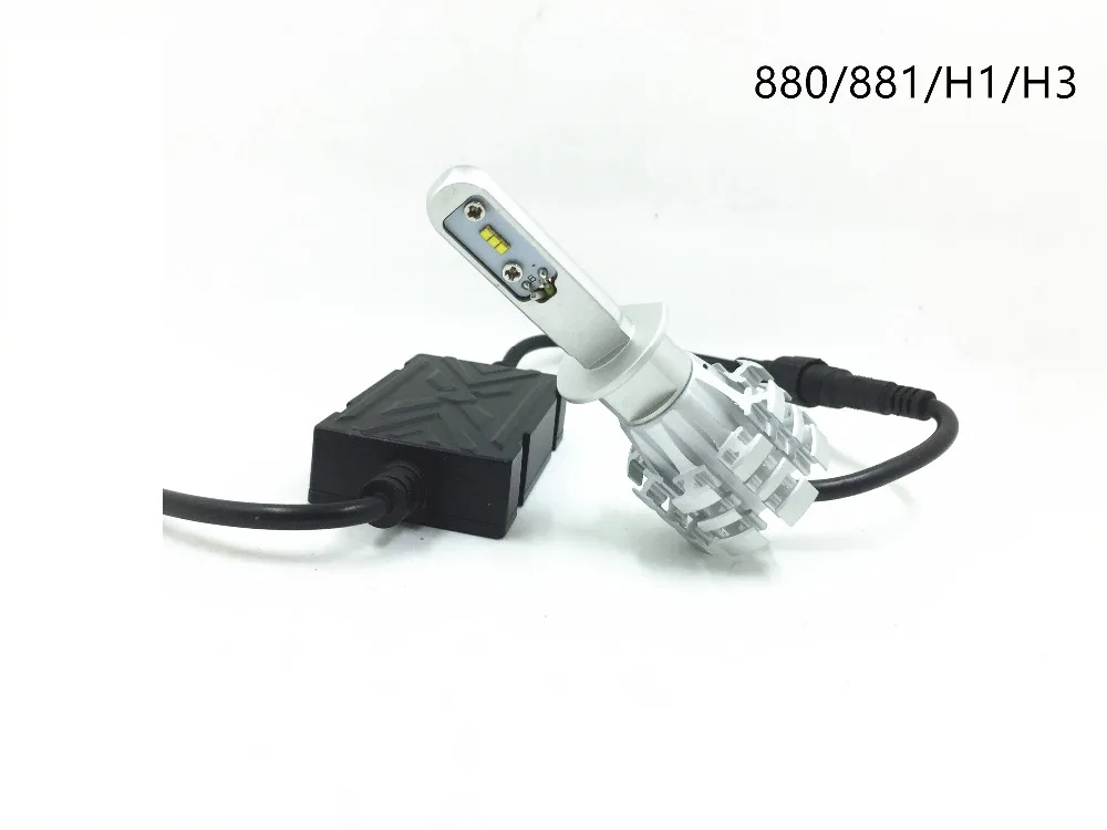Автомобильная светодиодная лампа X1 ZES 80 Вт 6000 лм H3 к|Передние LED-фары для авто| |