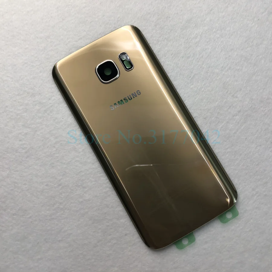 S7 корпус батареи для samsung Galaxy S7 Edge G935 G935F G935FD S7 G930 G930F G930FD задняя крышка из стекла+ Инструменты