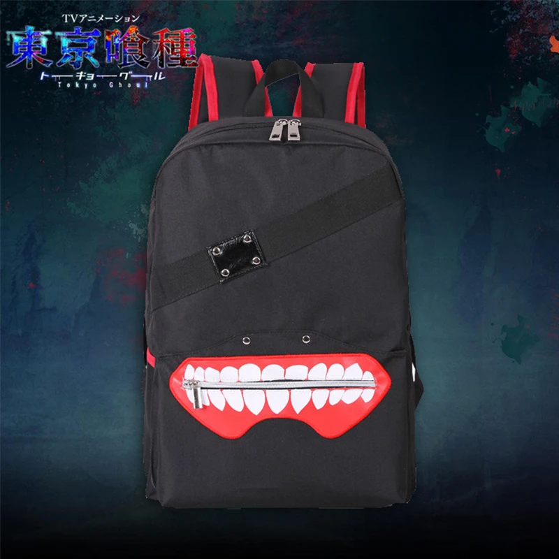 Холщовый школьный ранец Kaneki Ken из Токио сумка для ноутбука косплея дорожный