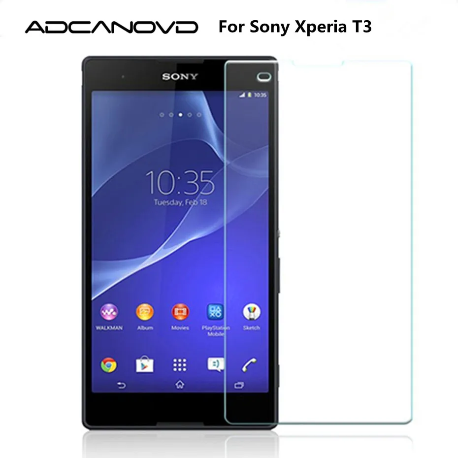 Adcanovd для Sony Xperia T3 защита экрана 9H Взрывозащищенная защитная пленка из
