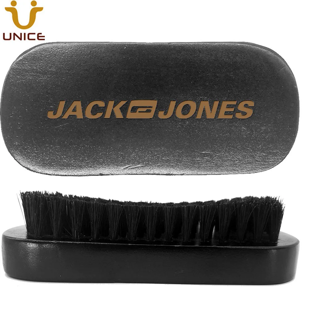 Щетка для бороды черная деревянная 50 шт./лот|Расчески| |