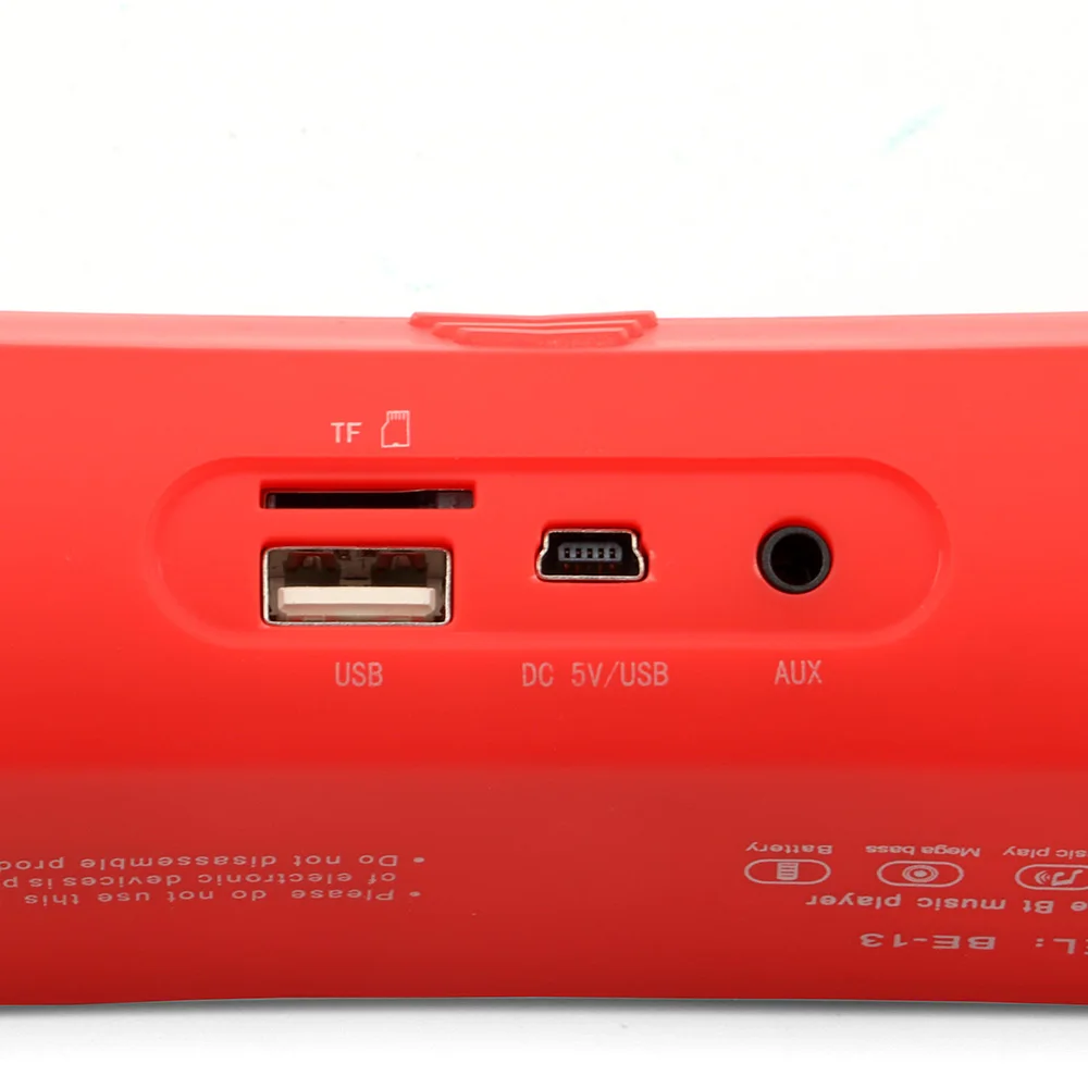 Портативный беспроводной Bluetooth V2.1 + EDR динамик HD Громкий бас качество звука для