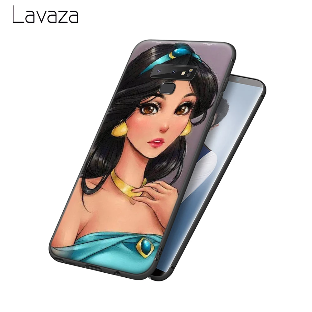Lavaza Arielle Mermaid Princess Soft Case for Galaxy A3 A5 2016 2017 A6 plus A7 A8 A9 J6 2018 A10 30 40 50 70 |