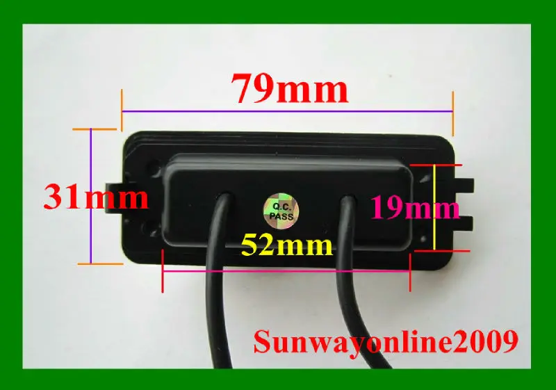 Автомобильная камера заднего вида SONY CCD для Volkswagen VW PHAETON/SCIROCCO/GOLF 4 5 6 MK4 MK5 /EOS/LUPO/BEETLE с