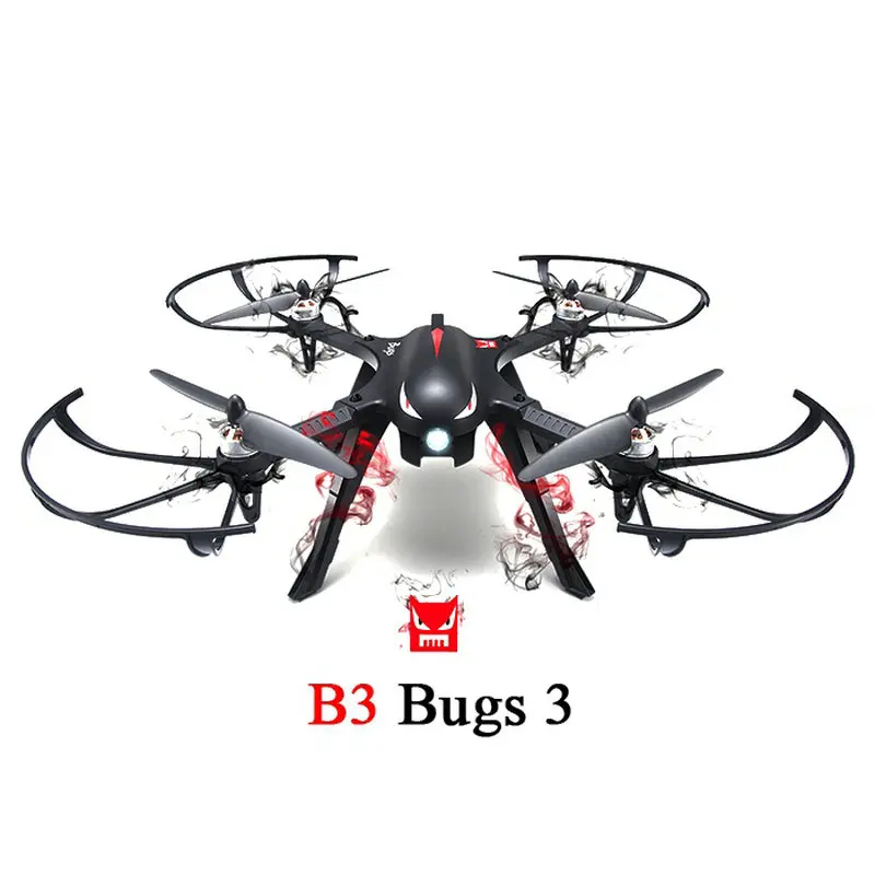 MJX B3 Bugs 3 мини Радиоуправляемый Дрон Квадрокоптер бесщеточный с 1306 2750KV мотор 7 4 V