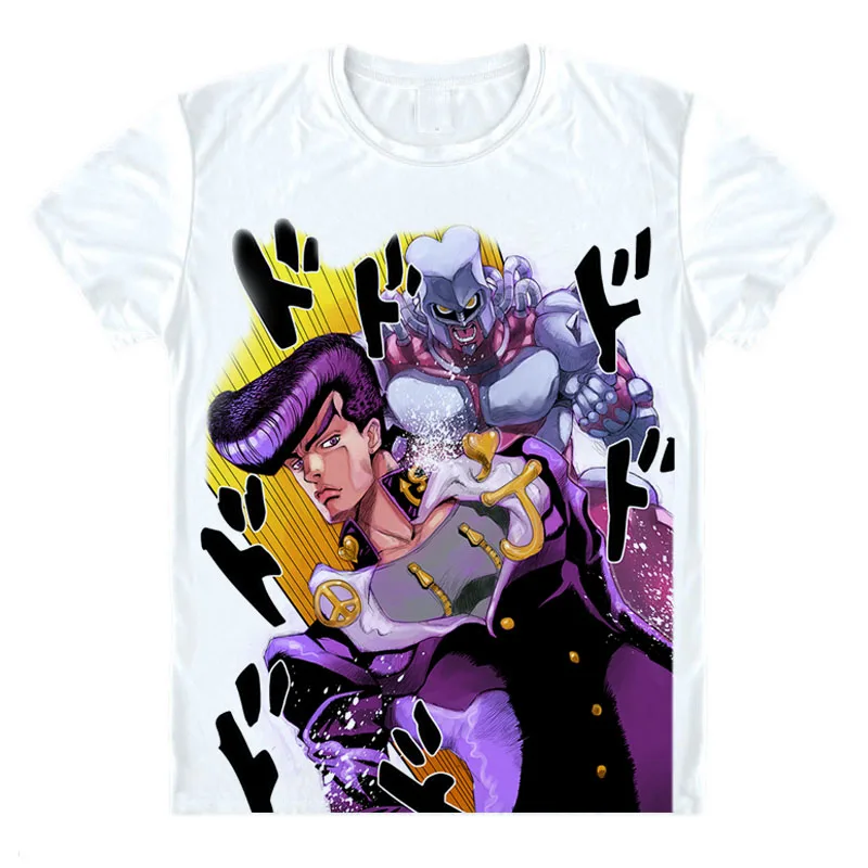 20 JoJo Необычные Приключения футболка дизайн Манга аниме футболка классная Новинка забавная футболка стиль для мужчин и женщин с принтом модная футболка - Цвет: 20
