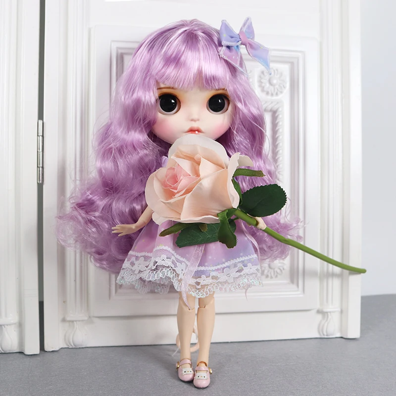 Ледяной DBS Blyth кукольные 1/6 шарнирное тело ручная роспись матовая лицевая сторона