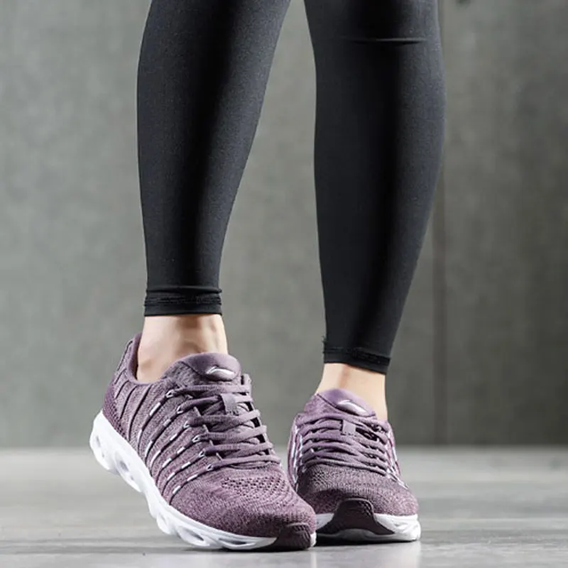 Li-Ning/женские кроссовки с подушками для бега; дышащие кроссовки; спортивная обувь с моноволокнистой подкладкой; светильник; ARHN046 XYP634