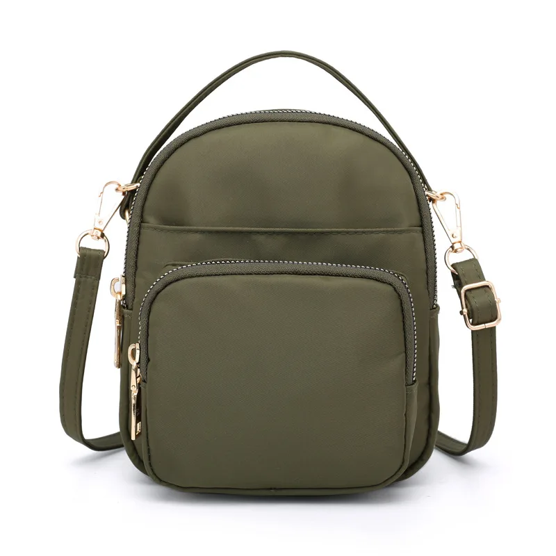 Military Green Модный Карманный Кошелек женские сумки на плечо женская маленькая сумка-мессенджер женская сумка через плечо женские кожаные сумки через плечо - Цвет: Military Green