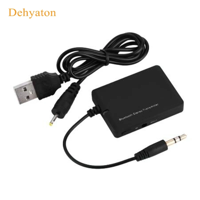 

Dehyaton Mini 3.5mm Bluetooth Transmitter Audio Transmitter Receiver A2DP HiFi Stereo Dongle Adapter for iPod TV Mp3 Mp4 PC
