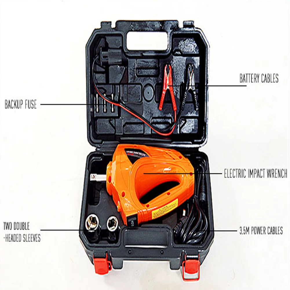 Mr Cartool Электрический ударный гайковерт 1/2 &quot480N. м 12 вольт Инструменты для ремонта