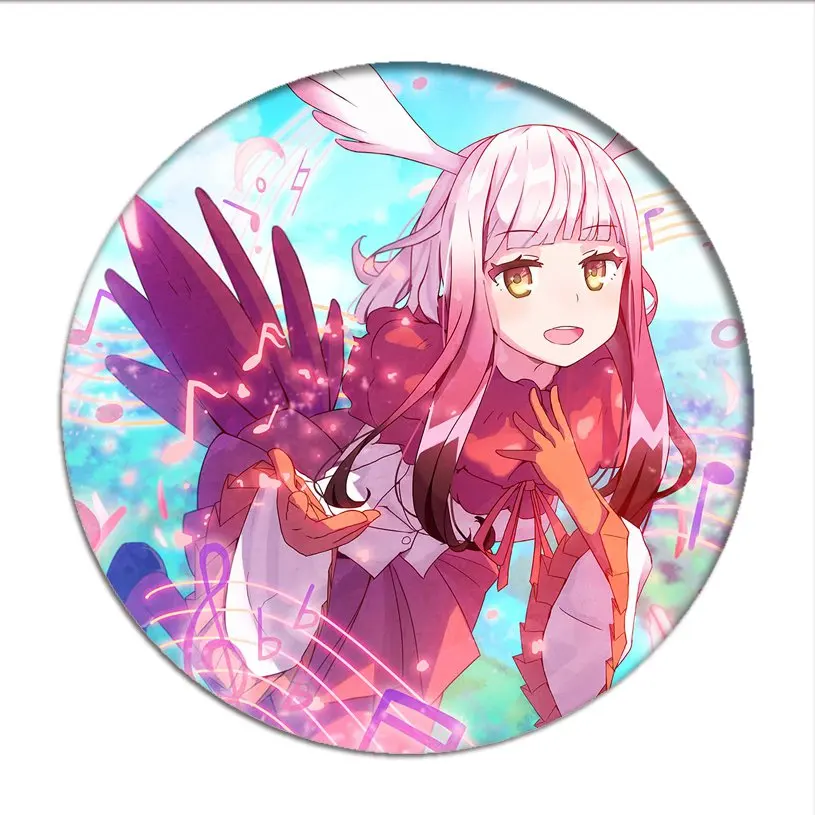 Новый аниме друзья зверушки значок косплея сервал кабан брошь коллекция булавок