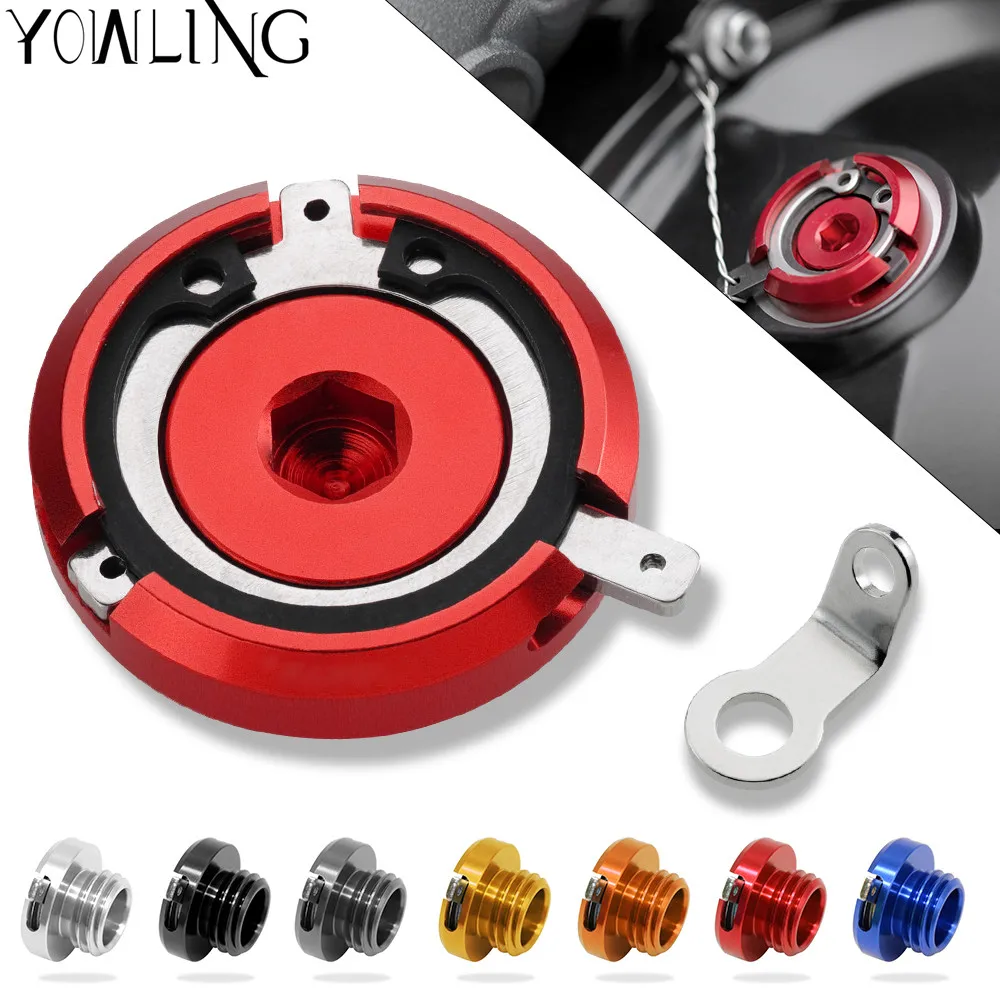 

M20*2.5 motorcycle CNC engine oil filler cap for Kawasaki ER6N ER-6f ER-4f Ninja 650 400 250 Z1000 Z1000SX Z800 MT09 TMAX500 530