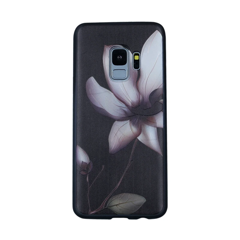 Чехол BROEYOUE для Samsung Galaxy S9 S8 S7 Edge J2 J5 J7 Prime J3 2016 2017 J4 J6 2018 цветочный матовый Мягкий