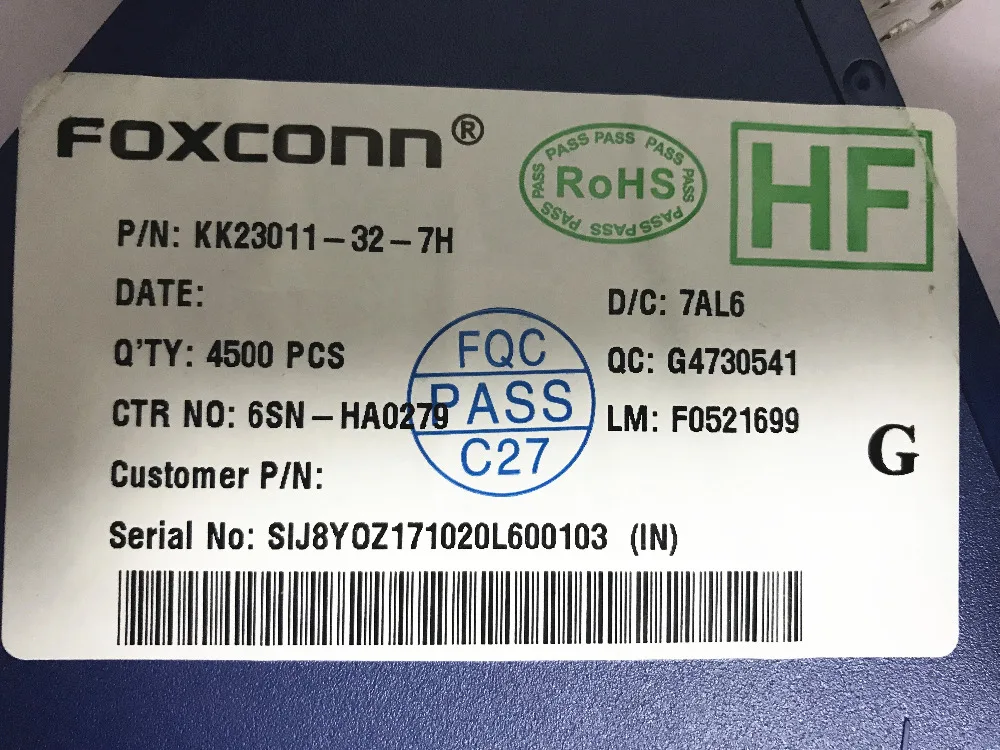 500 шт. IPEX U. Антенна FL база 20279-001E-01 разъем IPX штекер 3*3*1 25 мм | Обустройство дома