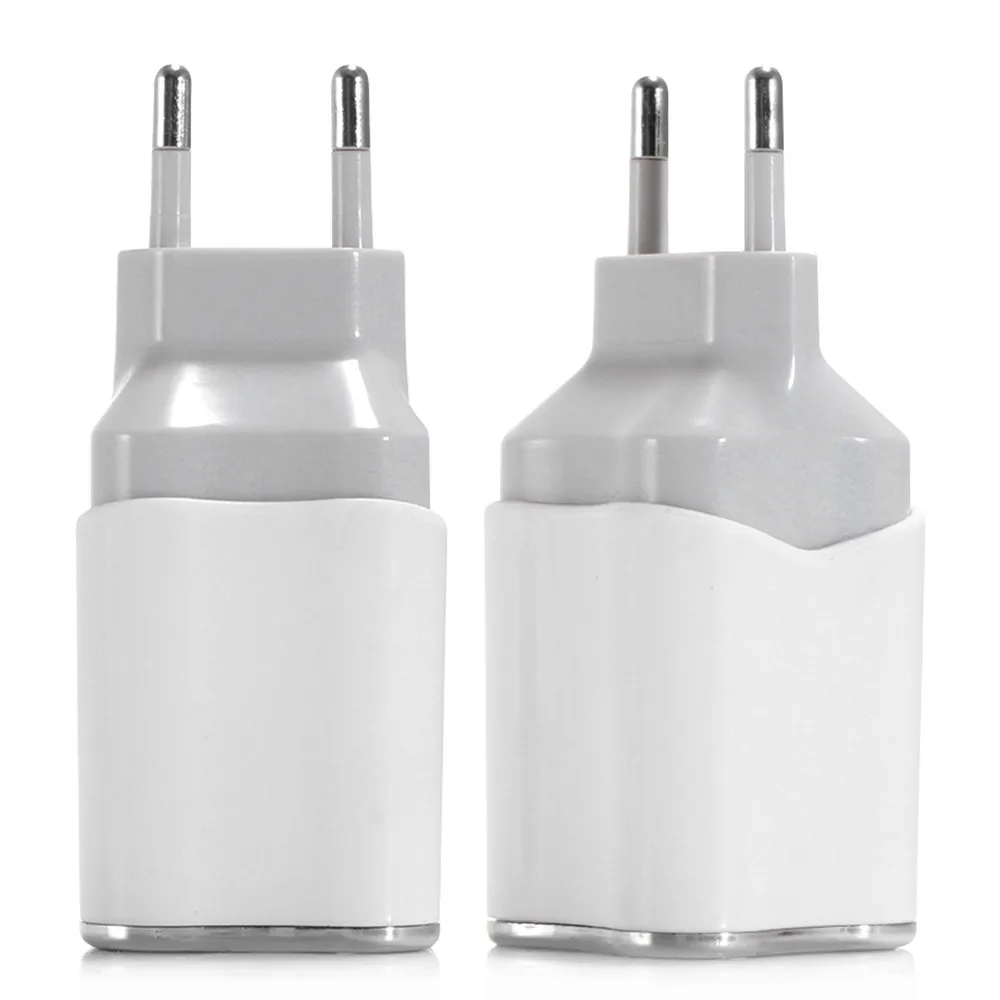 CARPRIE EU/US штепсельная вилка AC зарядное устройство 5 В 2A двойной USB порт настенный