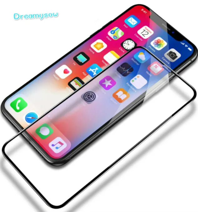 Взрывозащищенное Закаленное стекло для iPhone X XS XR max 8 7 6 6s Plus 5S SE|Защитные стёкла и