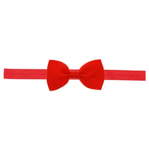 New Baby Kids Girl's Cute Mini Hair Bow Headbands Ribbon Elastic Band Headwear Accessories | Детская одежда и обувь