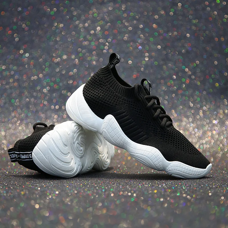 Fujin/брендовые женские кроссовки со стразами 2020 Сезон весна-осень Повседневная