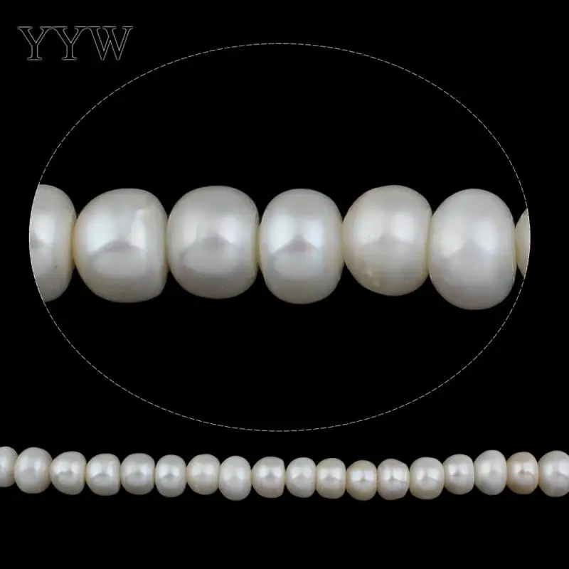 

Пресноводного жемчуга 12-13 мм, бисер на кнопках натурального белого цвета 2,5 мм, отверстие для самостоятельного изготовления ювелирных изделий, браслет, ожерелье, женский подарок